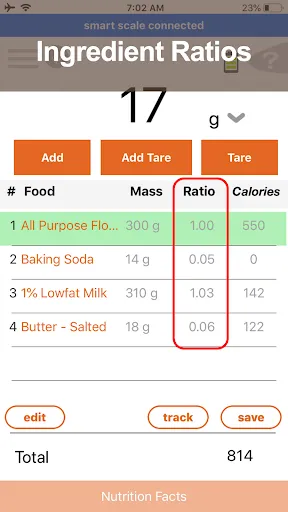 Smart Chef Smart Food Scale應用截圖