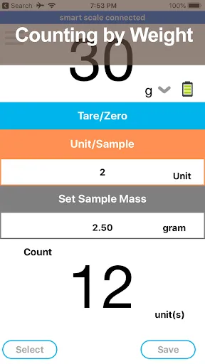 Smart Chef Smart Food Scale應用截圖
