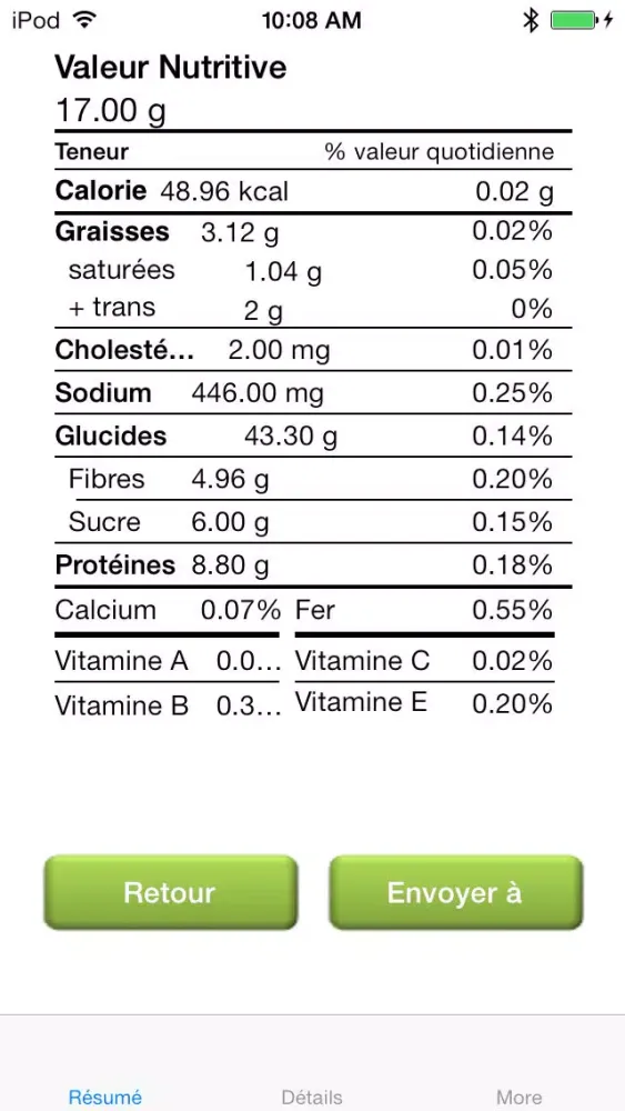 Capturas de tela do NutriPlus NFT Créateur