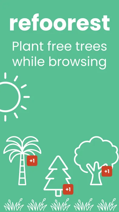 Ảnh chụp màn hình của refoorest plant trees