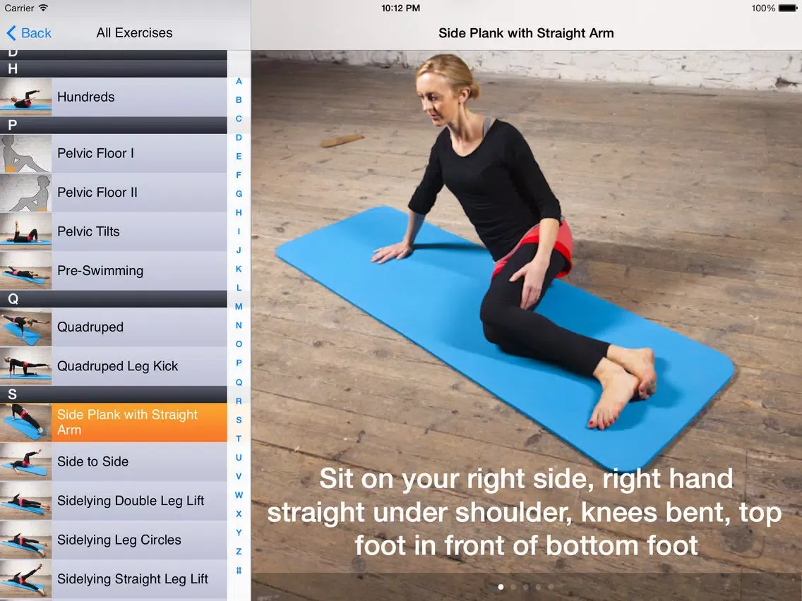 Postnatal Pilates 4+ by Reform iPad  スクリーンショット
