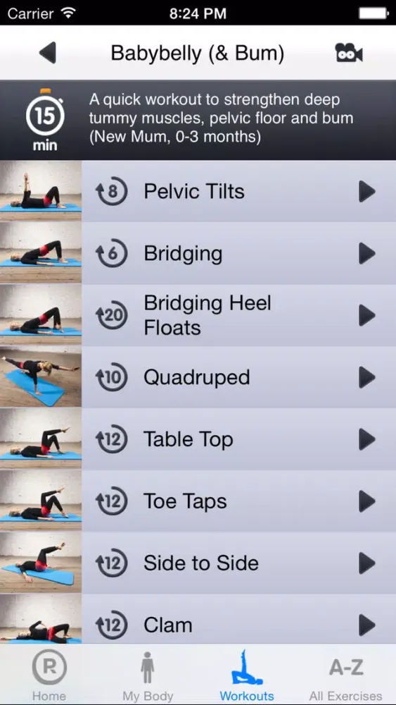 Postnatal Pilates 4+ by Reform スクリーンショット