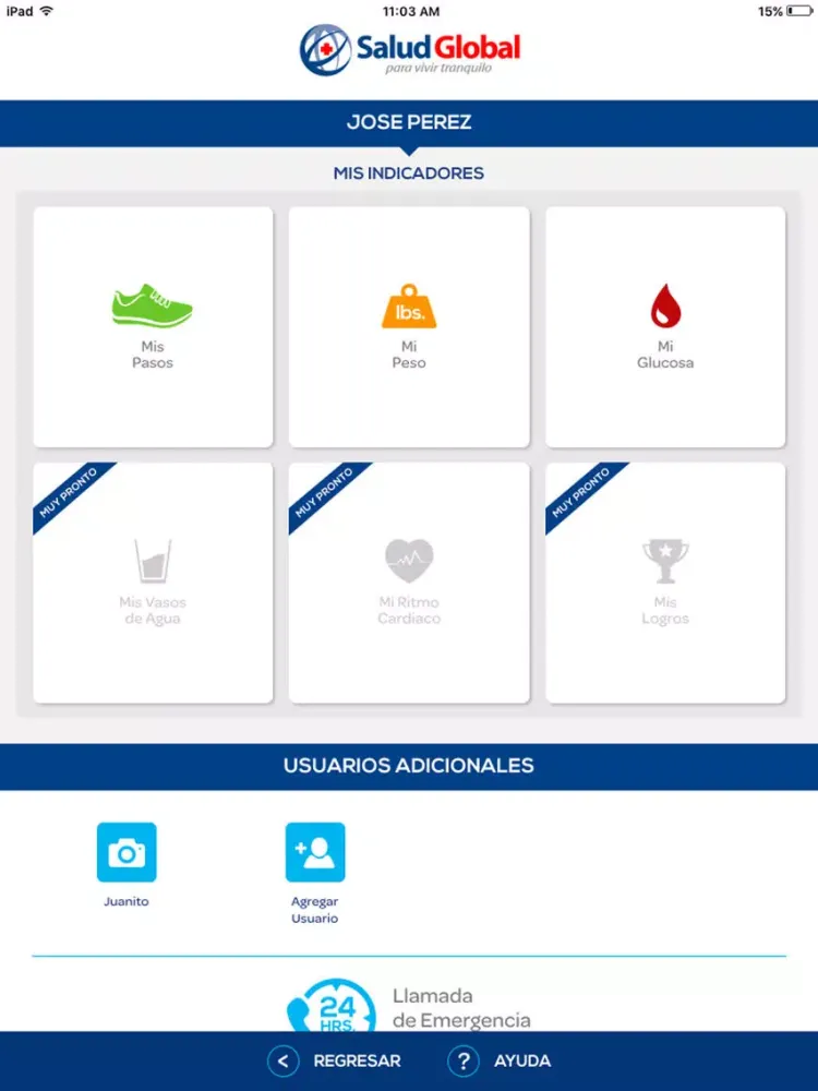 Скриншоты Salud Global iPad 