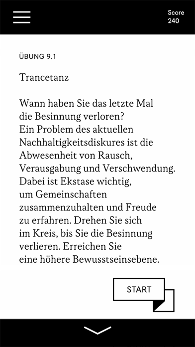 Screenshot di Schule der Folgenlosigkeit