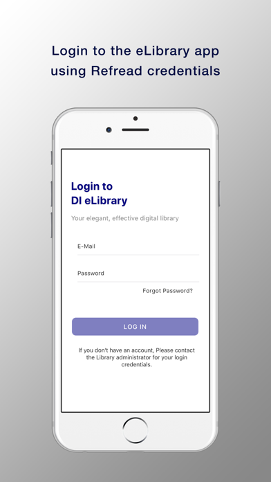 DI eLibrary स्क्रीनशॉट