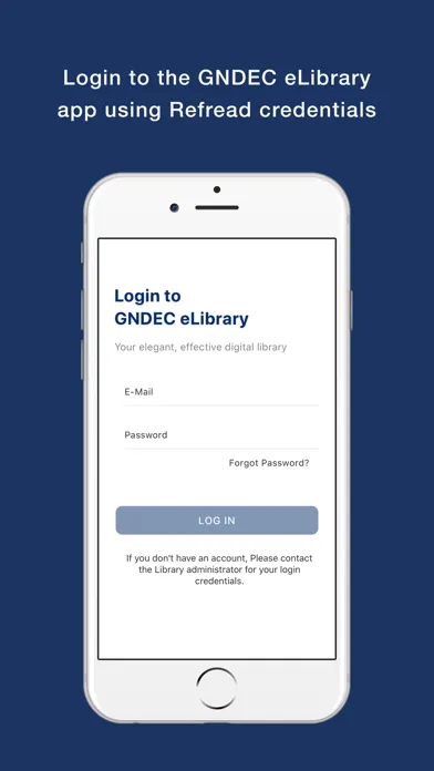 Ảnh chụp màn hình của GNDEC eLibrary