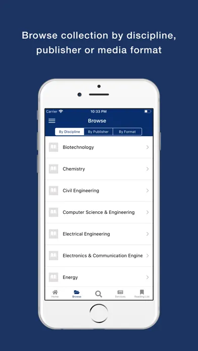 Ảnh chụp màn hình của GNDEC eLibrary