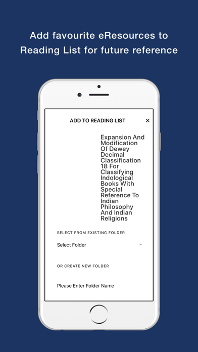 Screenshot di GNDEC eLibrary