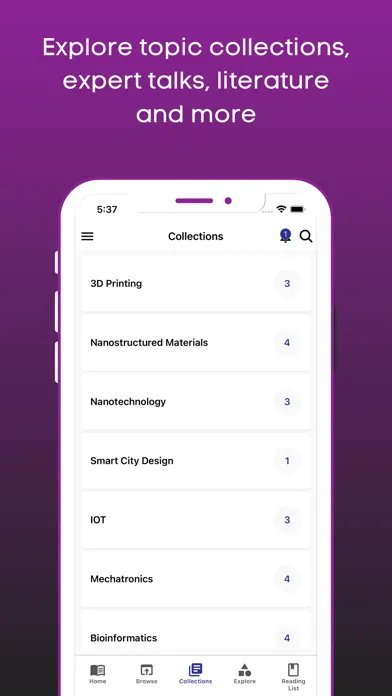 IUB eLibrary 스크린샷