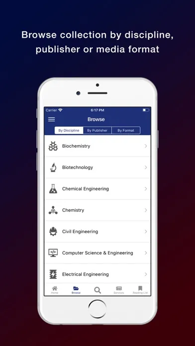 Screenshot di JCBOSEUST eLibrary