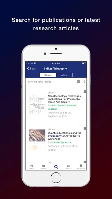 Screenshot di JCBOSEUST eLibrary