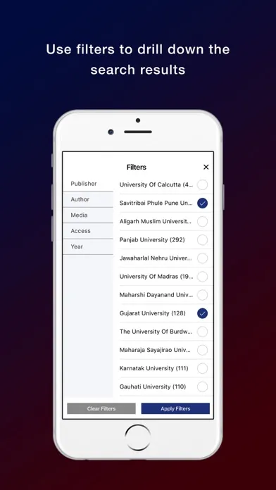 Screenshot di JCBOSEUST eLibrary