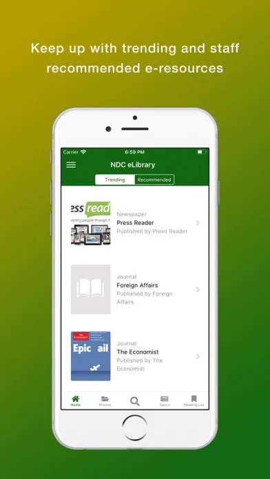NDC Library Ekran Görüntüleri
