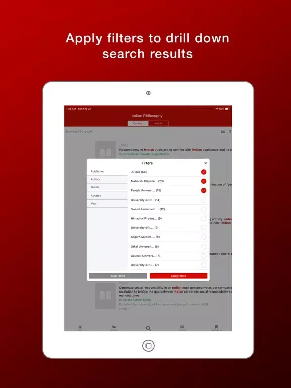RMLNLU eLibrary iPad  স্ক্রিনশট