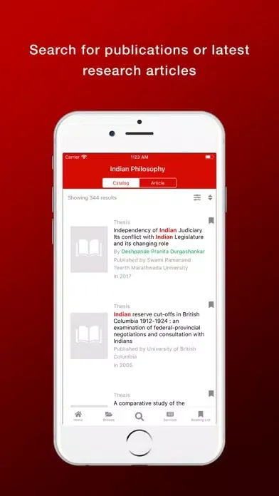 RMLNLU eLibrary স্ক্রিনশট