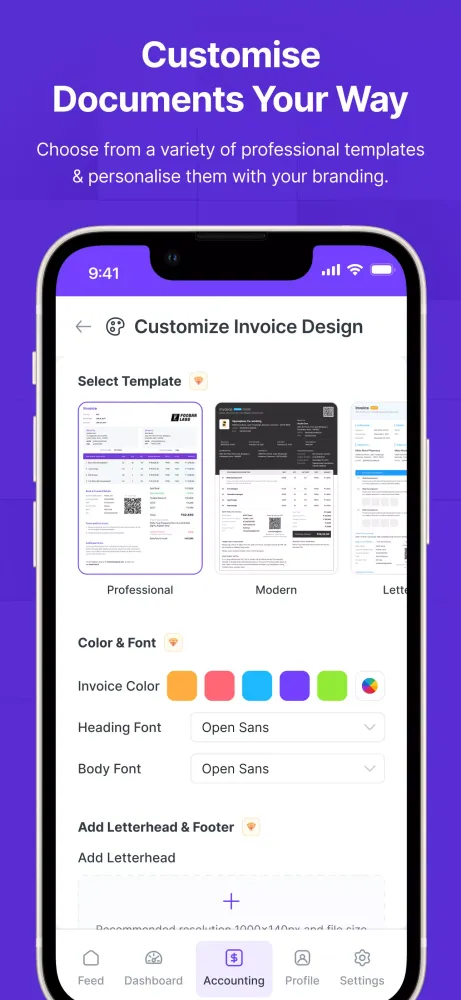 Invoice Maker, Billing:Refrens Screenshots