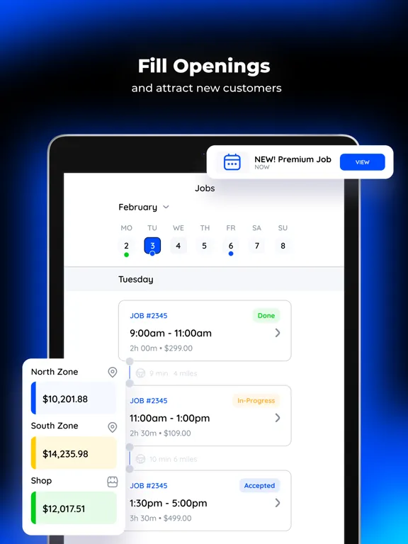 Zrzuty ekranu fieldd iPad 
