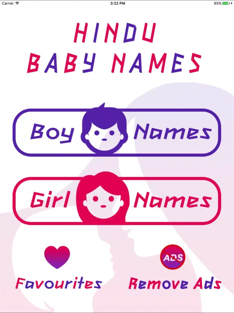ภาพหน้าจอของ Baby Names - Hindu iPad 