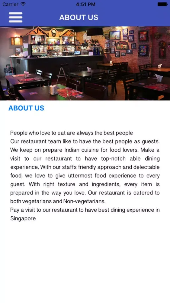 Maayaa Restaurant and Catering Screenshots