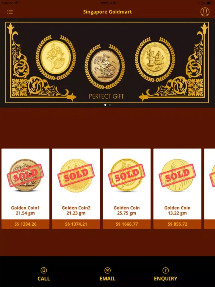 Singapore Gold Mart iPad  স্ক্রিনশট