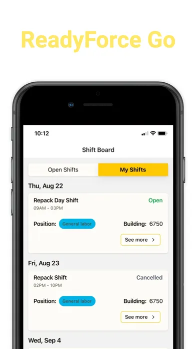ReadyForce Go Screenshots
