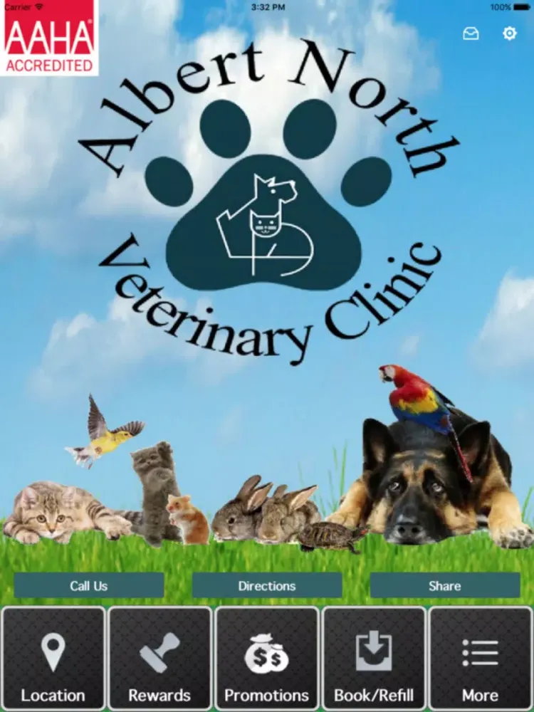 Скриншоты Albert North Veterinary Clinic iPad 