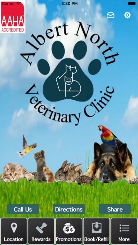 Скриншоты Albert North Veterinary Clinic