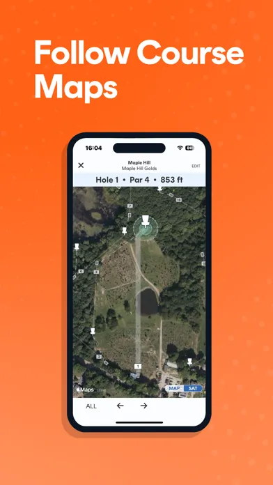 Captures d'écran de UDisc Disc Golf