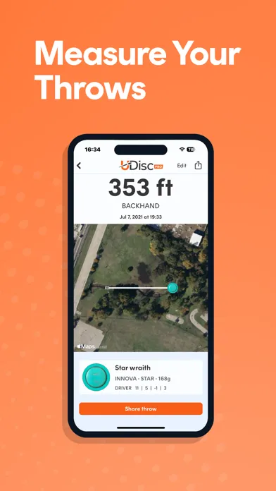 Captures d'écran de UDisc Disc Golf