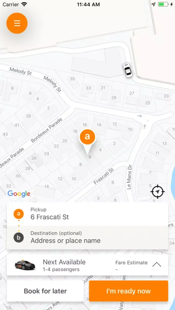 Gold Coast Cabs Ekran Görüntüleri