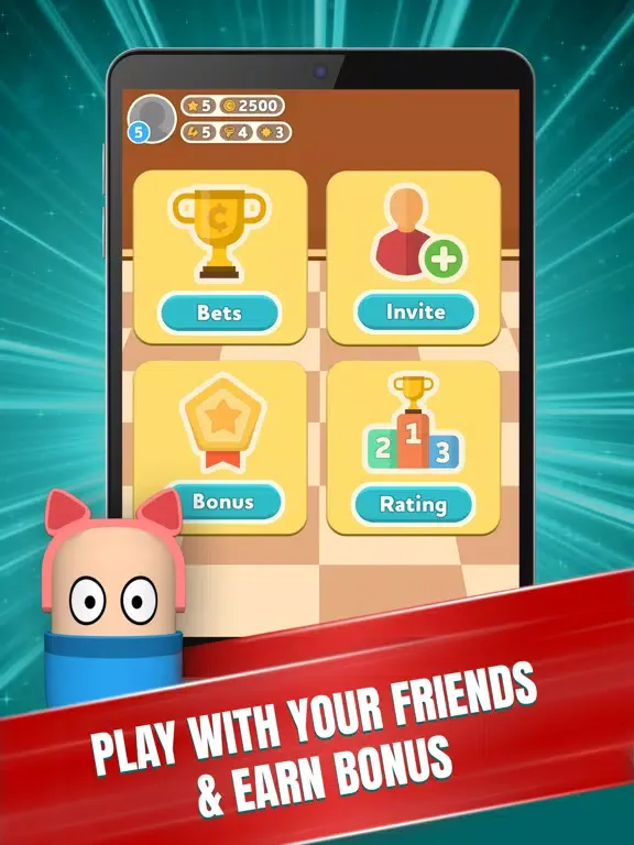 Zrzuty ekranu Chapayev 2: Best 3D Board game iPad 