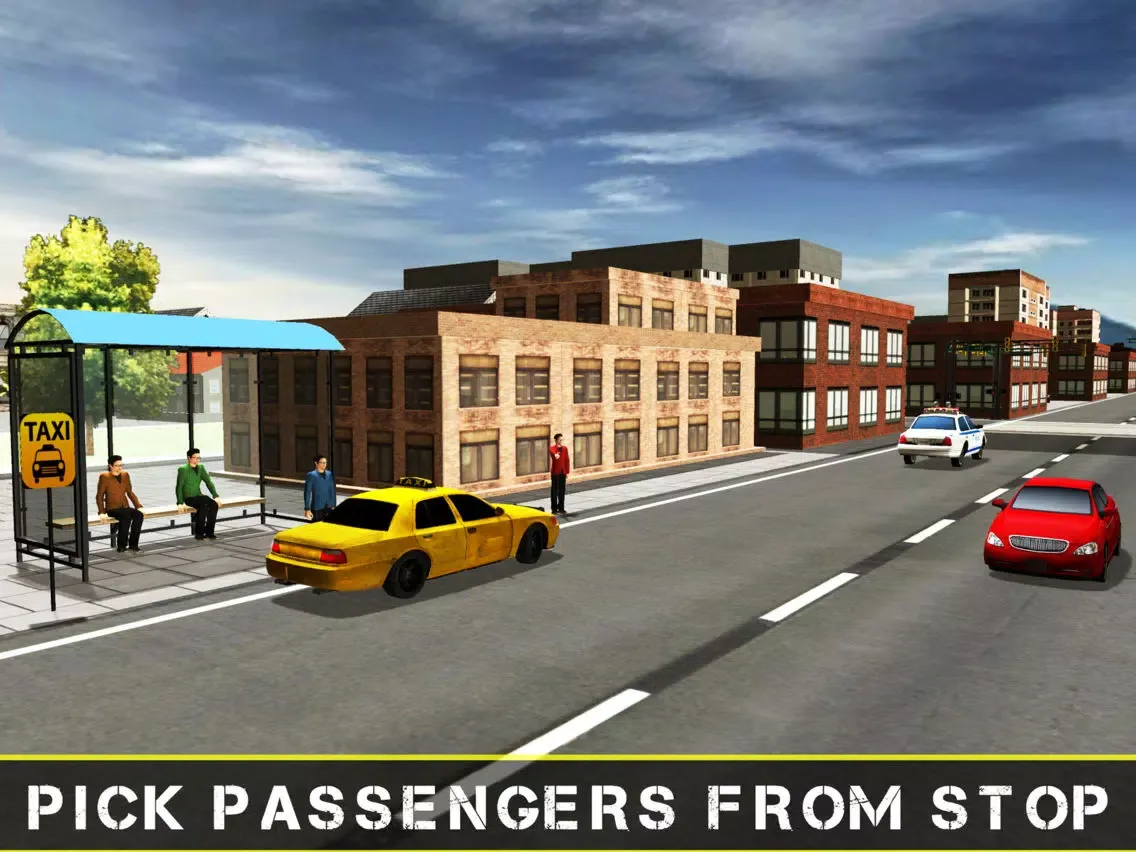 Taxi driver sim: Cab parking simulation iPad سکرین شاٹس