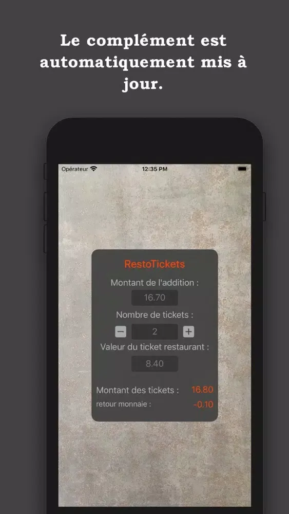 Tangkapan layar RestoTickets