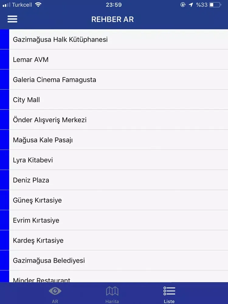 Adakent AR iPad  Ekran Görüntüleri