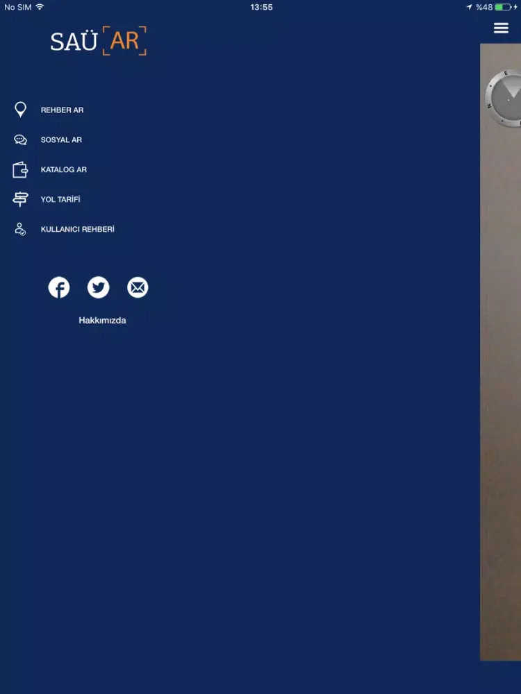 Capturas de pantalla de SAU AR iPad 
