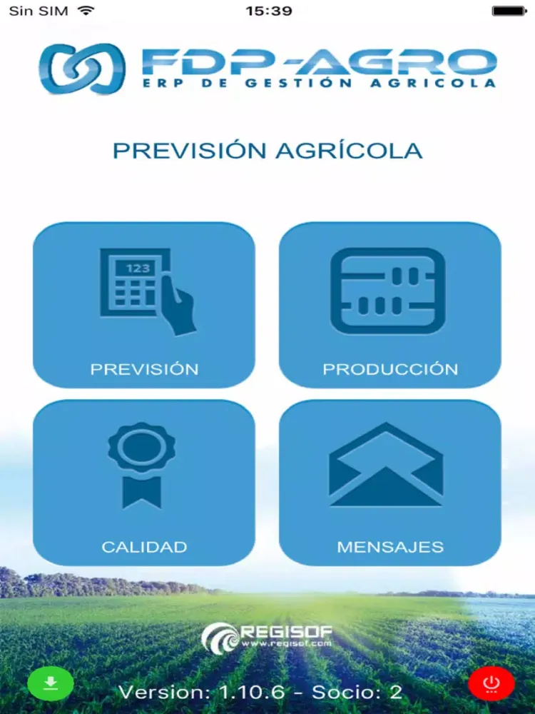 Capturas de pantalla de Prevision Agrícola iPad 