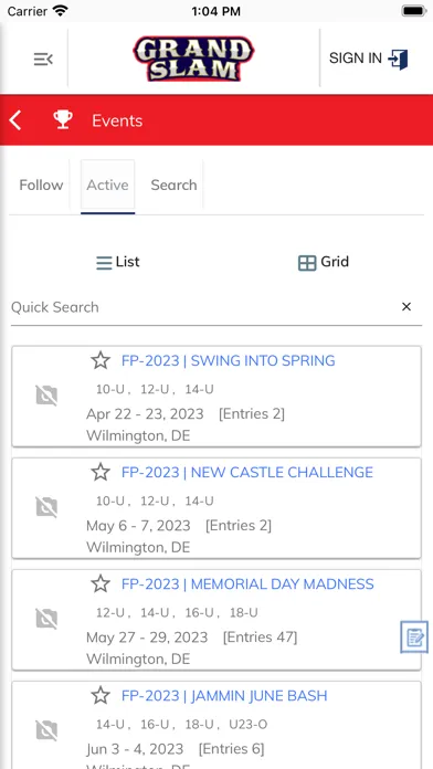 صور Grand Slam Tournaments