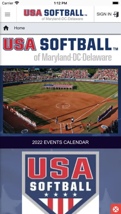 Maryland Softball سکرین شاٹس