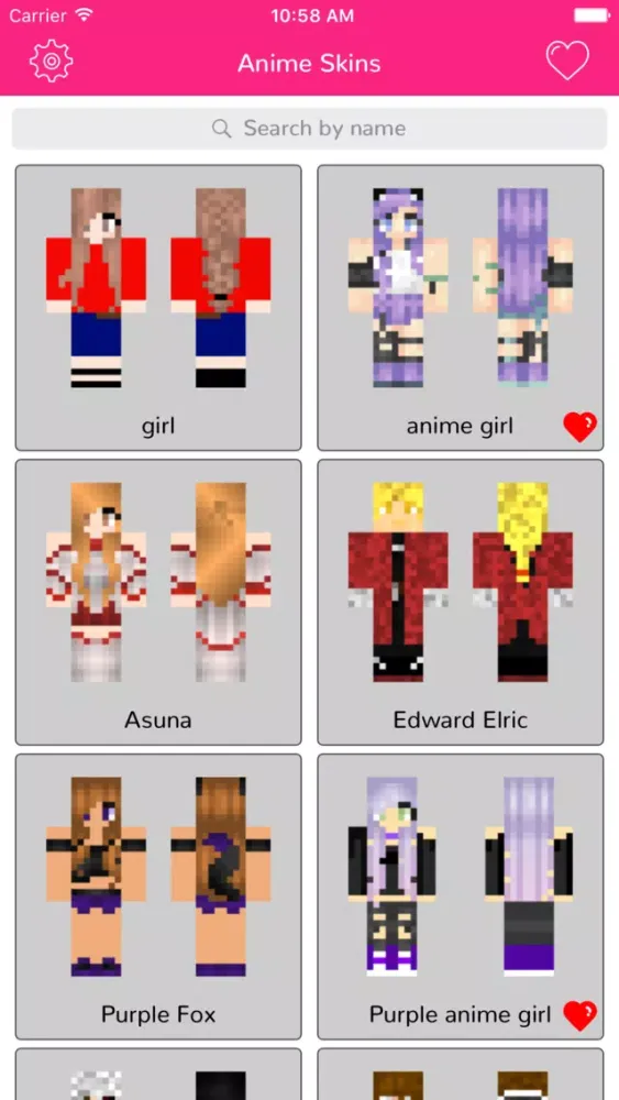 Anime Skins - Best Skins for Minecraft PE應用截圖