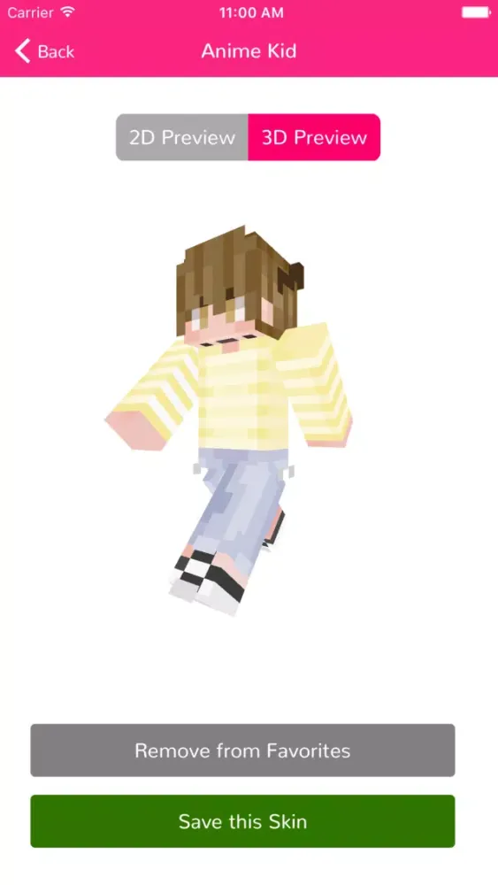 Anime Skins - Best Skins for Minecraft PE應用截圖