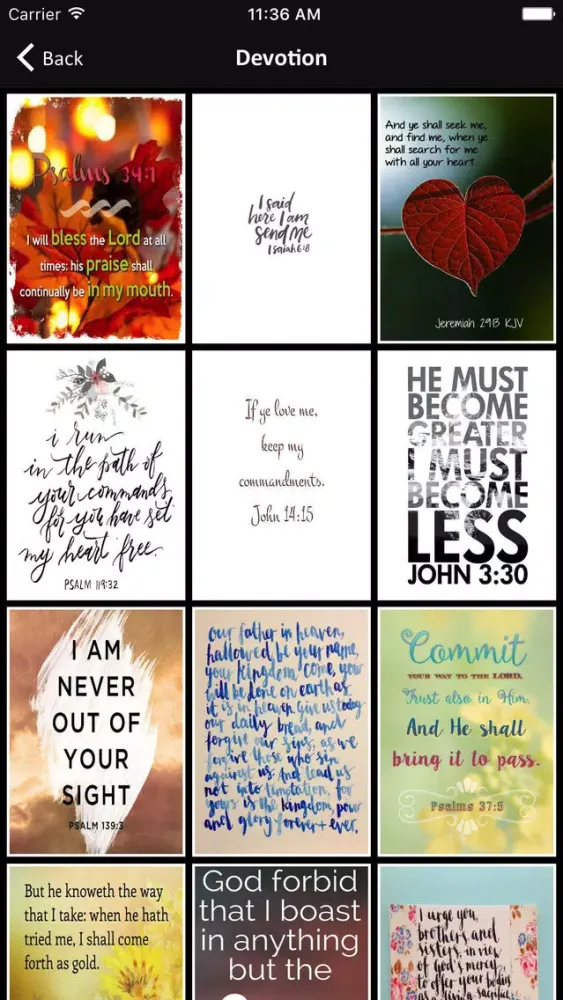 Bible Wallpapers: Daily Verses & Devotional Quote 스크린샷
