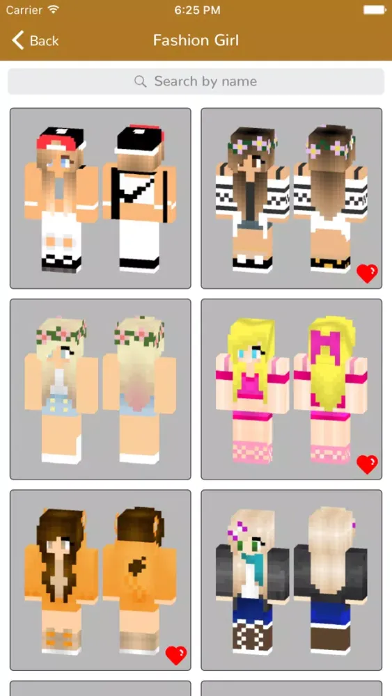 Capturas de tela do Girl Skins for Minecraft Pocket Edition-MCPE Skins