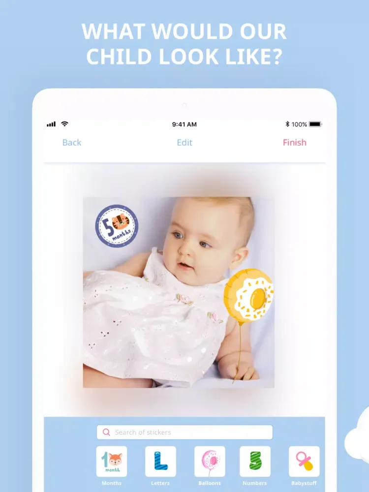 Screenshot di The Face of Your Future Baby iPad 