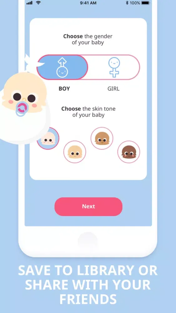 Screenshot di The Face of Your Future Baby