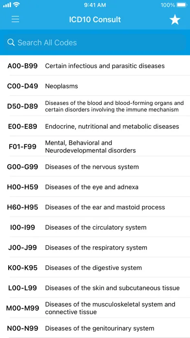 ICD10 Consult Pro স্ক্রিনশট