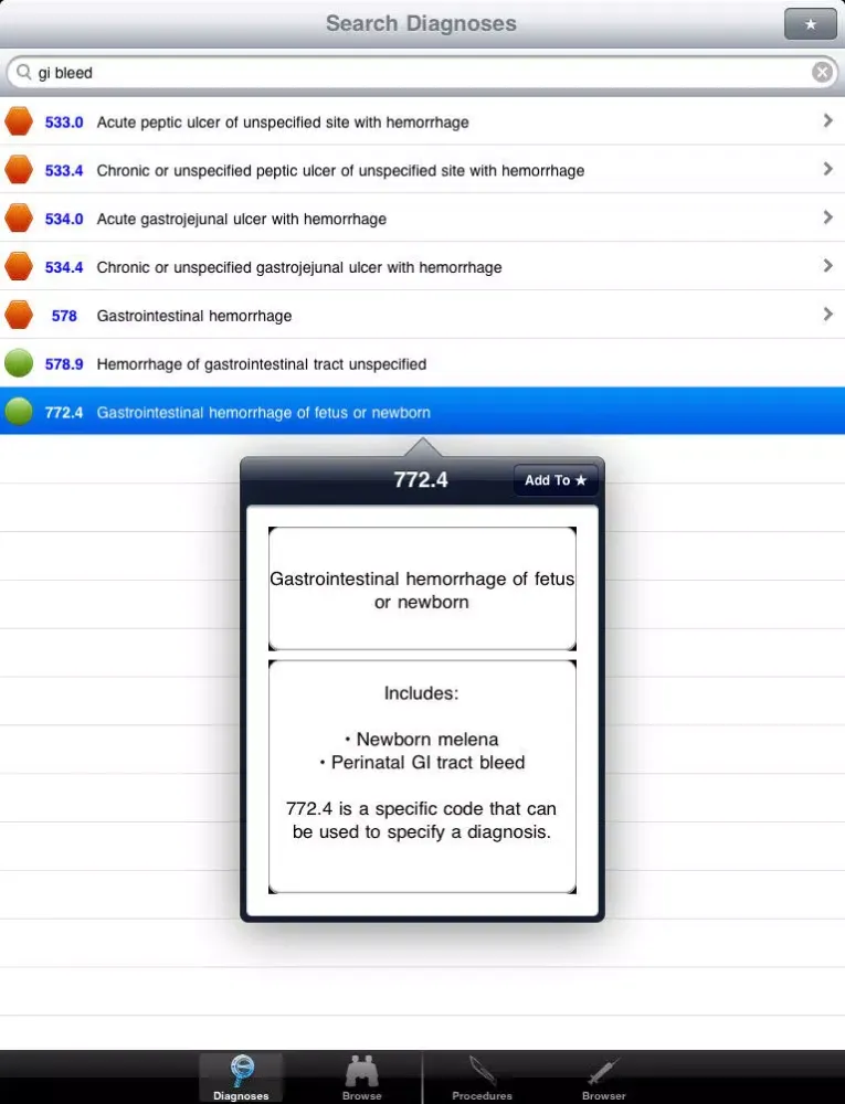 صور ICD9 Consult 2015 iPad 
