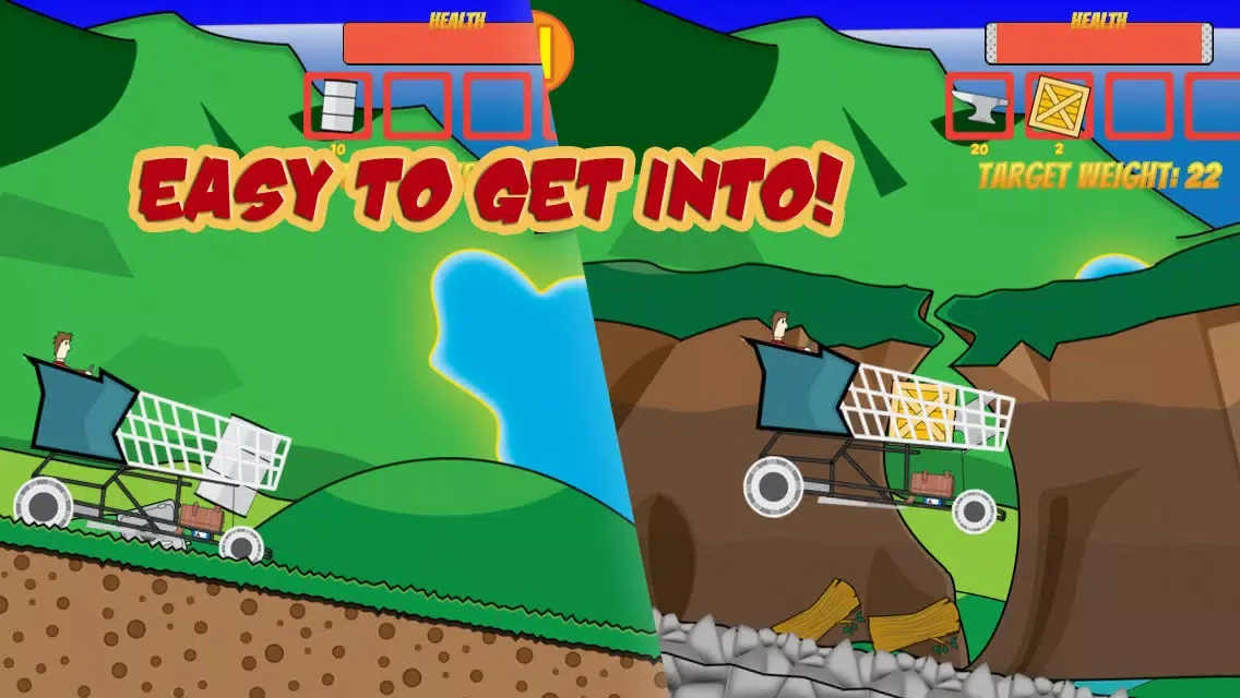 Screenshot di Downhill Madness: Off road