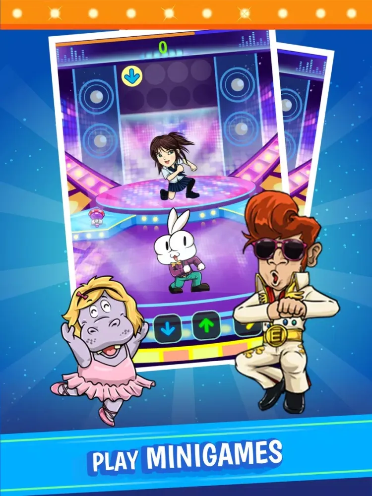 Bunbu Dance Tour: Idol Clicker iPad  स्क्रीनशॉट
