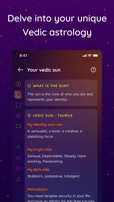 Capturas de pantalla de Reha Vedic Astrology