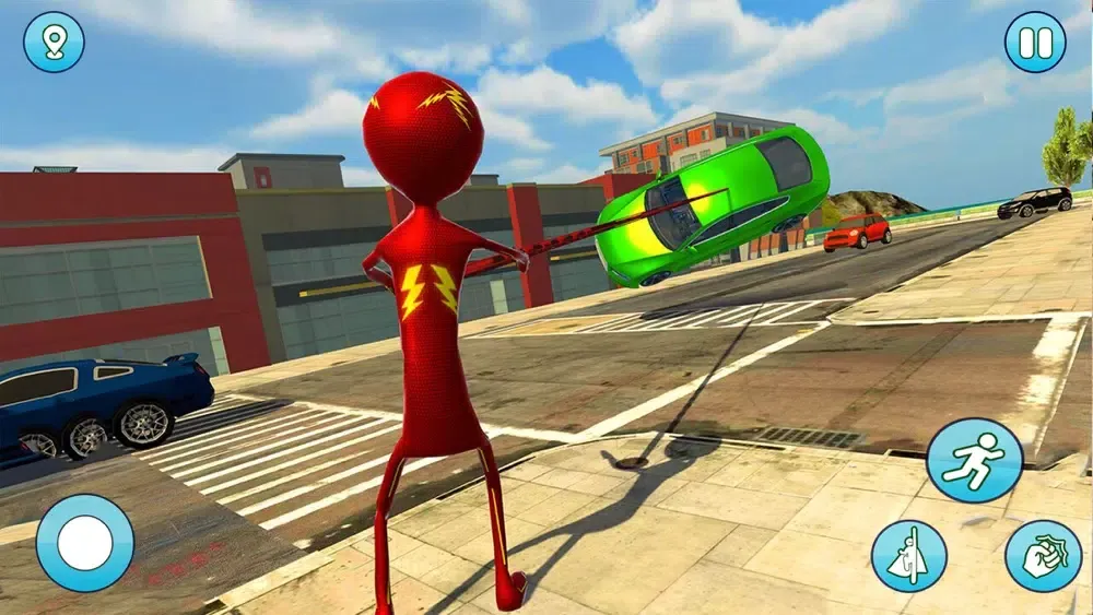 صور Amazing Stickman Flying Hero